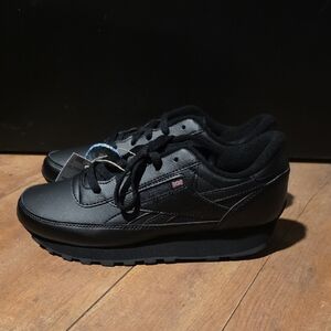 Reebok Woman's Classic Black Sneakers